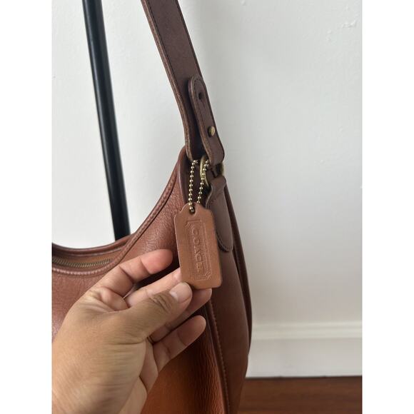 Vintage 90s COACH Becket Crescent Hobo Bag 9920 Shoulder Bag Purse Leather Read! - Picture 16 of 16